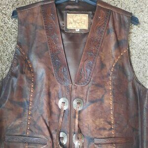 Kobler Leather Saddle Vest